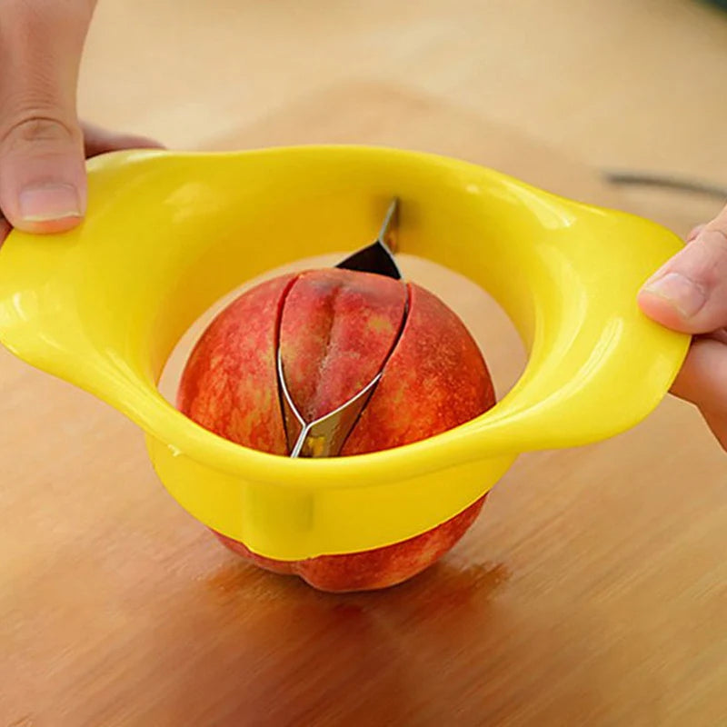 Mango Apple Cutter Chopper Slicer Tool Slicing Machine Stainless Steel Blade