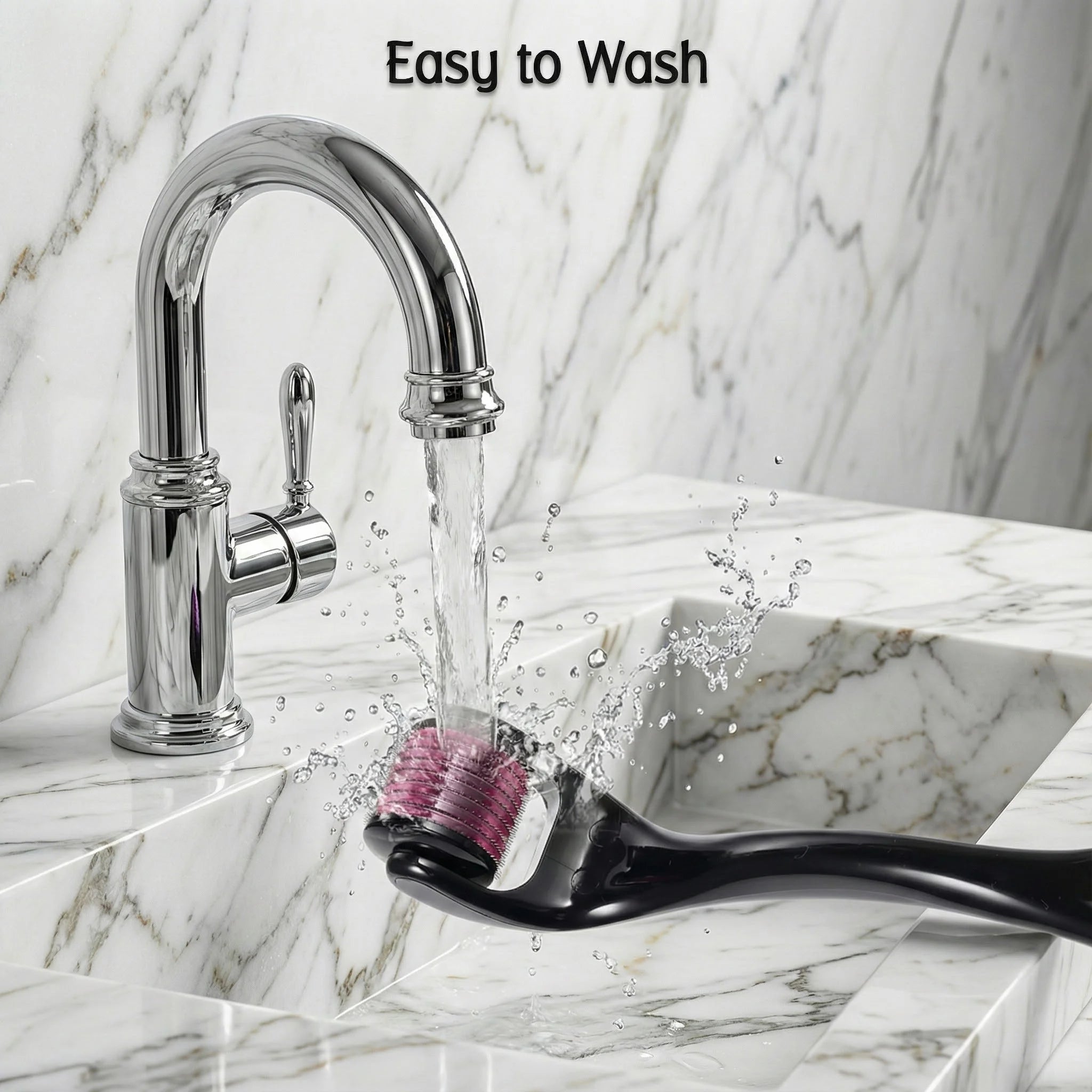 Derma Roller Anti Aging And Facial Scrubs Polishes Scar Removal Hair Regrowth (0.75mm)